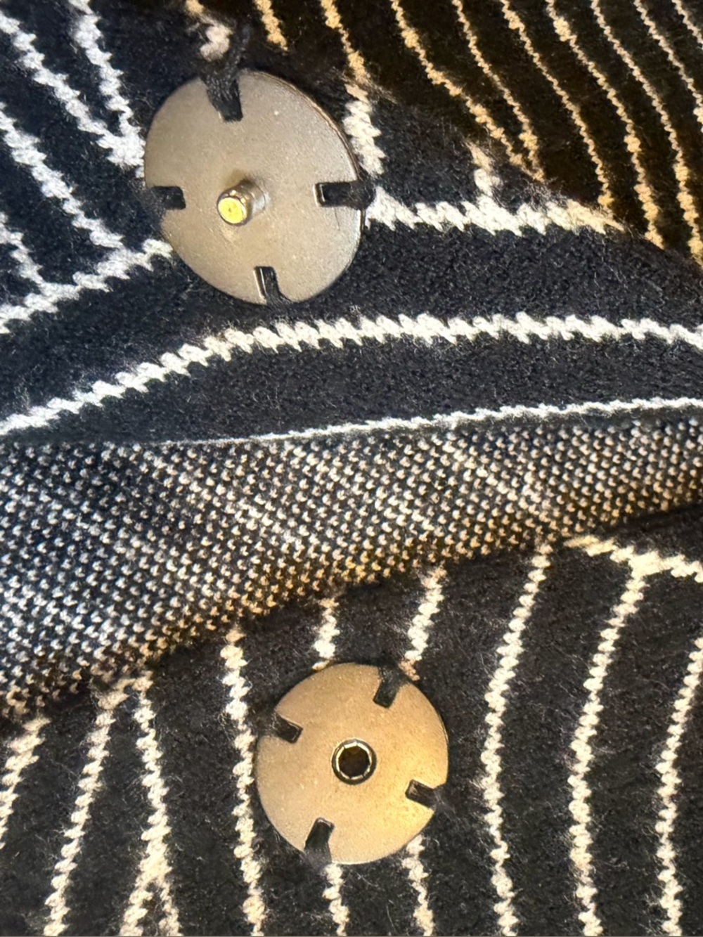B&W Unique Patterned Jacket - L View 4